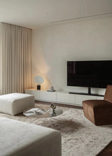 Frosted Pearl Cotton Linen Curtain