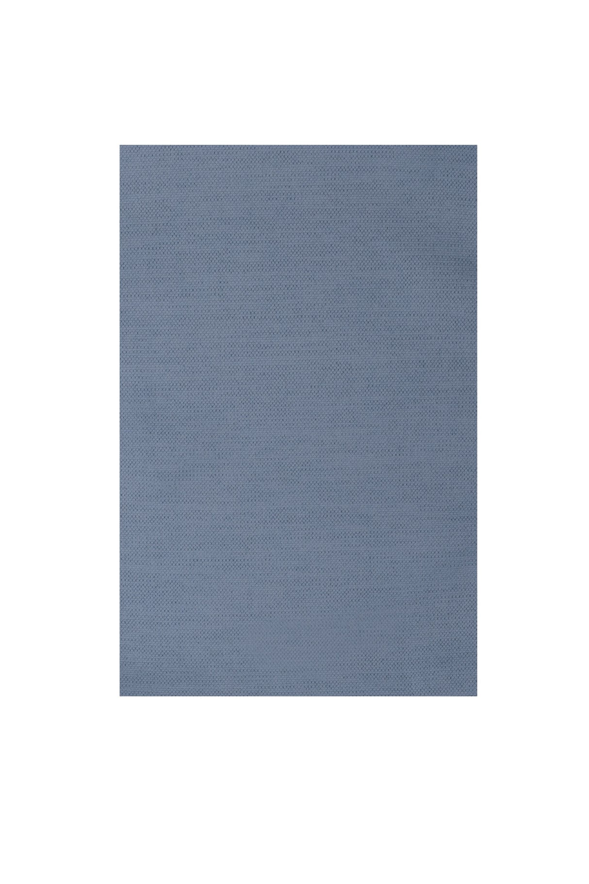 Ice Blue Cotton Linen Curtain