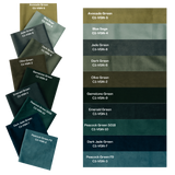 10 Color Green Velvet Curtains