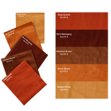 5 Color Yellow Velvet Curtains